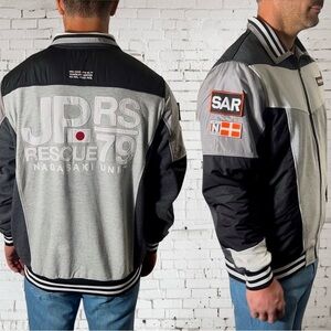 IRO-OCHI Japanese Streetwear Zip Nagasaki Rescue Jacket